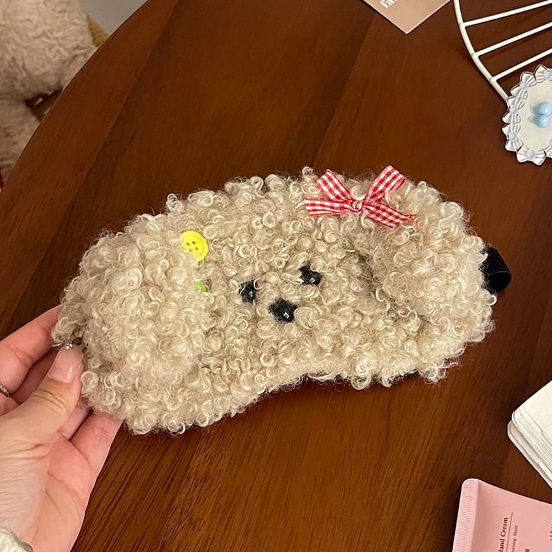 Michu - Honden Chenille Slaapmasker