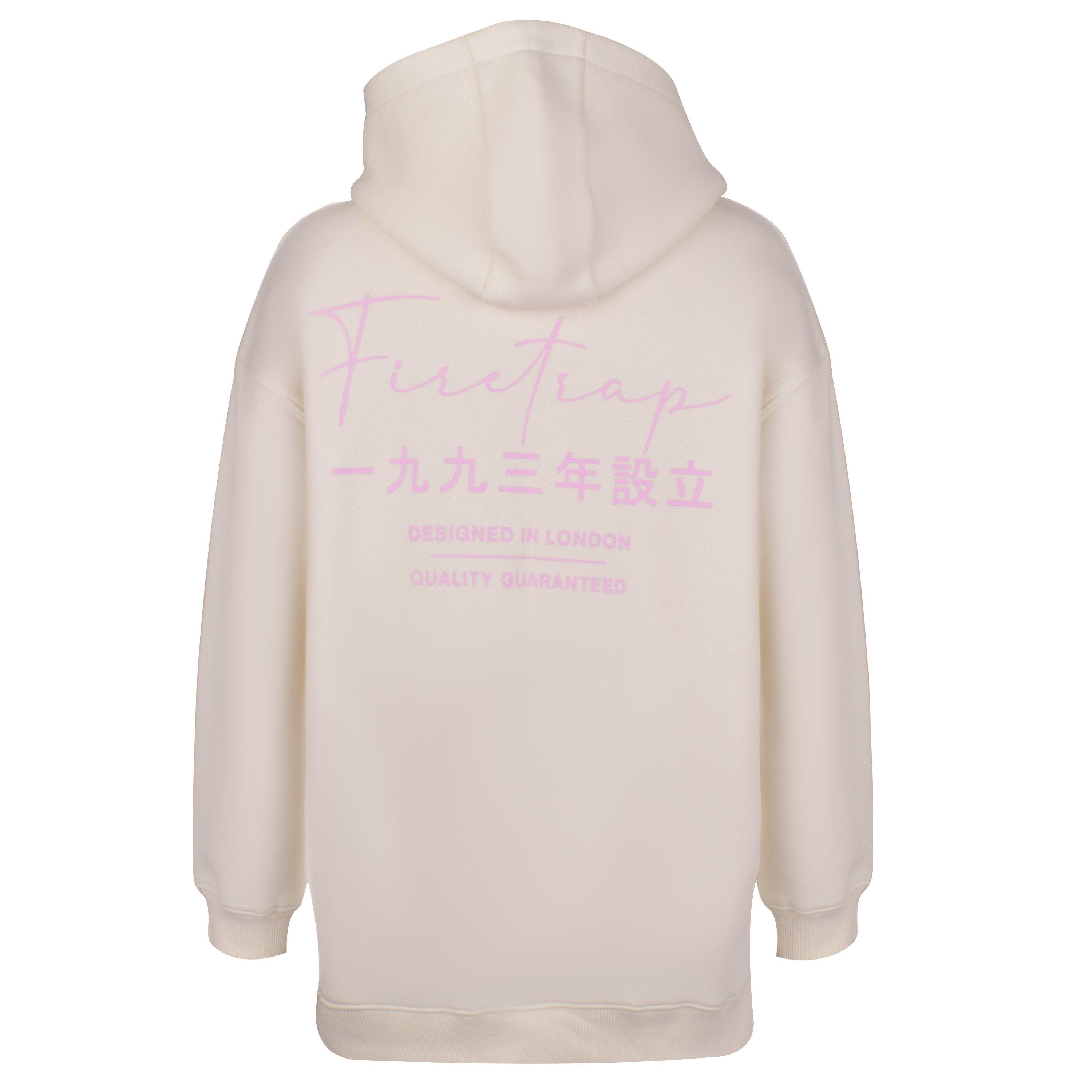 Firetrap Slit Hoodie Womens