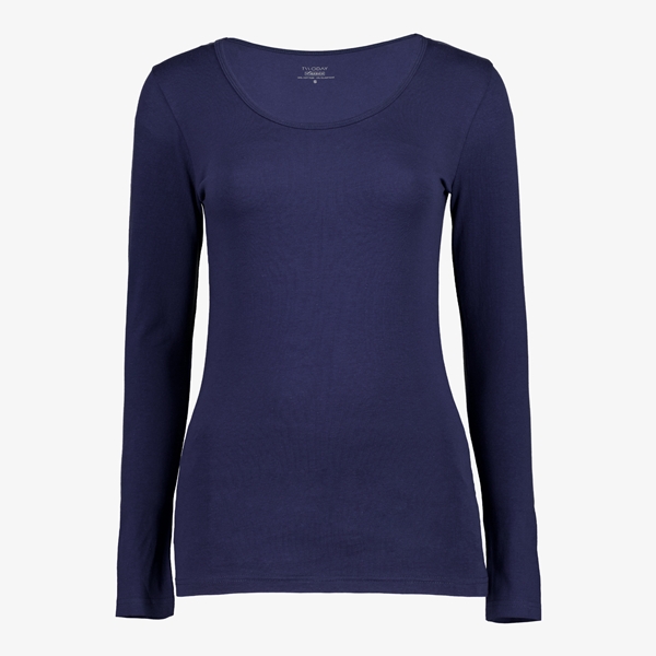 TwoDay dames shirt katoen blauw