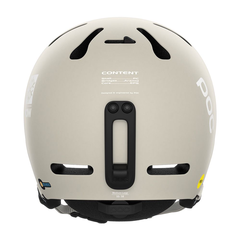 Poc FORNIX MIPS POW JJ - Casque ski mineral grey matt