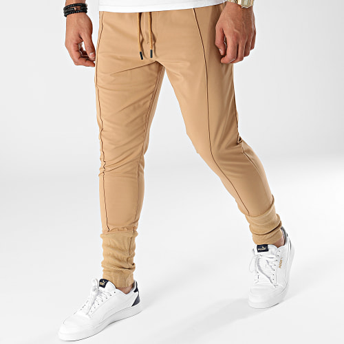 Pantalon Jogging P5269 Beige Foncé