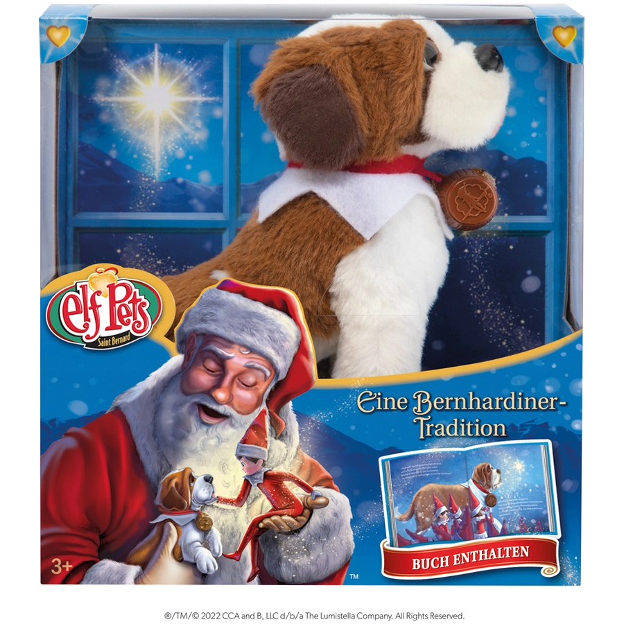 Elf on the Shelf The Elf on the Shelf® Elf Pets® - Box Set Bernhardiner 1