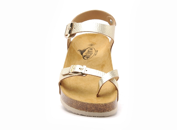 Plakton nu pieds plats femme cp zomba 341016 or