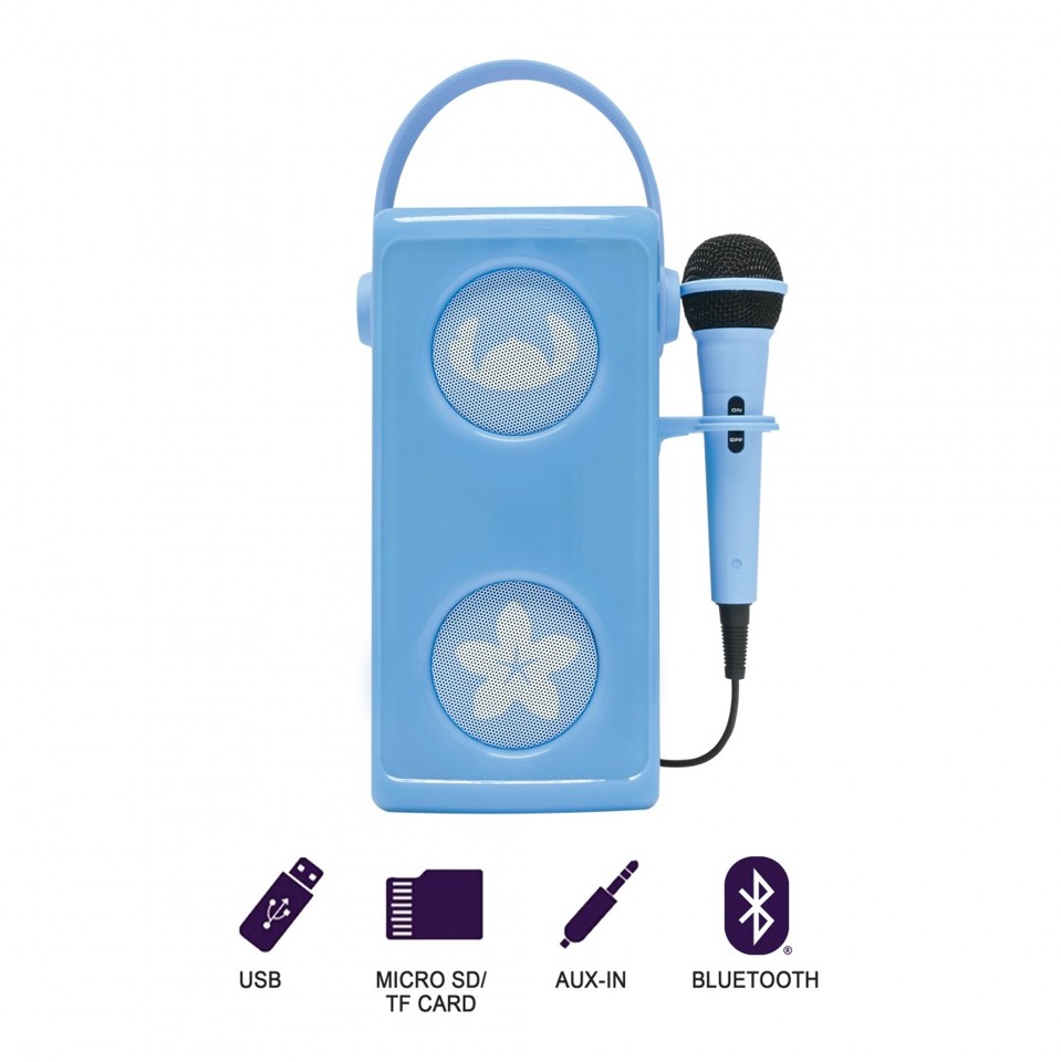 Lexibook - Stitch Luminous Bluetooth®-højttaler med mikrofon