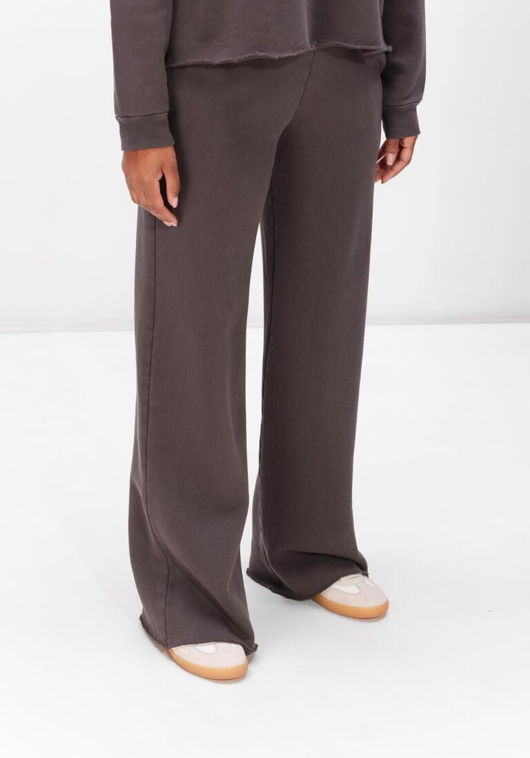 antraciet xirena wijde broek emmete sweatpant