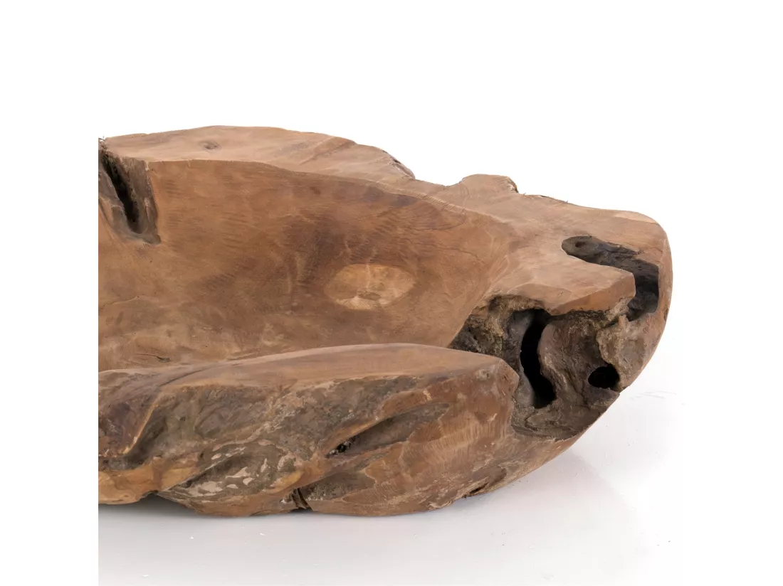 BOL DÉCORATIF TEAKROOTS 40 racine de teck couleurs naturelles
