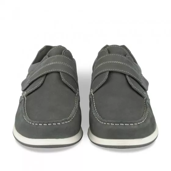 Chaussures bateau NOIR MEGIS CASUAL