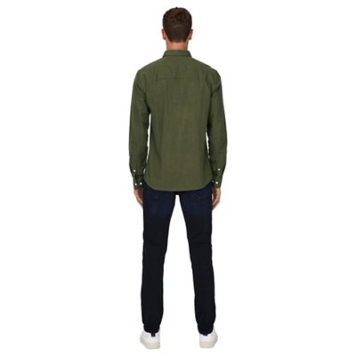 Chemise à manches longues homme Onsgudmund Slim ONLY AND SONS