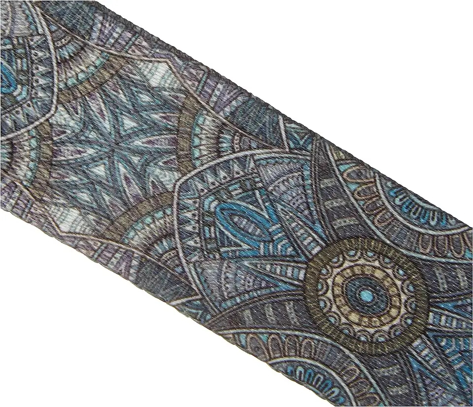 (80-130cm) Ersatz Schultergurt Handtaschen Riemen Mandala Muster - Grau / Blau
