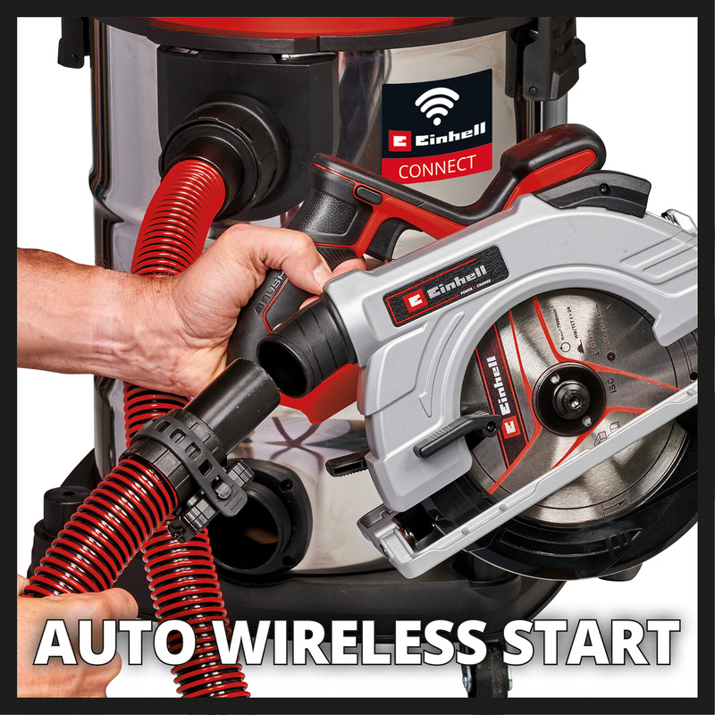 Einhell TP-VC 36/30 Li S Auto Solo accu nat-/droogzuiger (body) 36V Li-ion