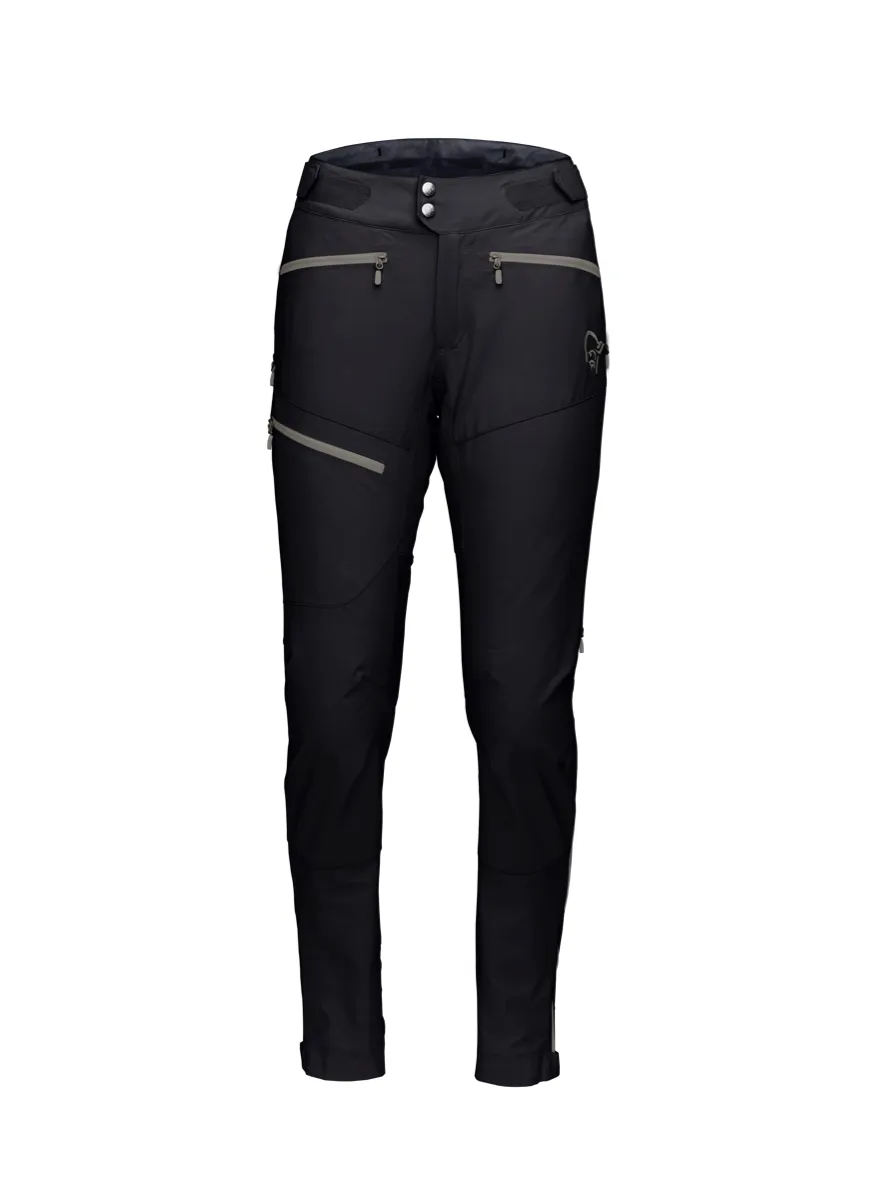 Norrøna Women's Fjørå Flex1 Pants Caviar/Castor Grey