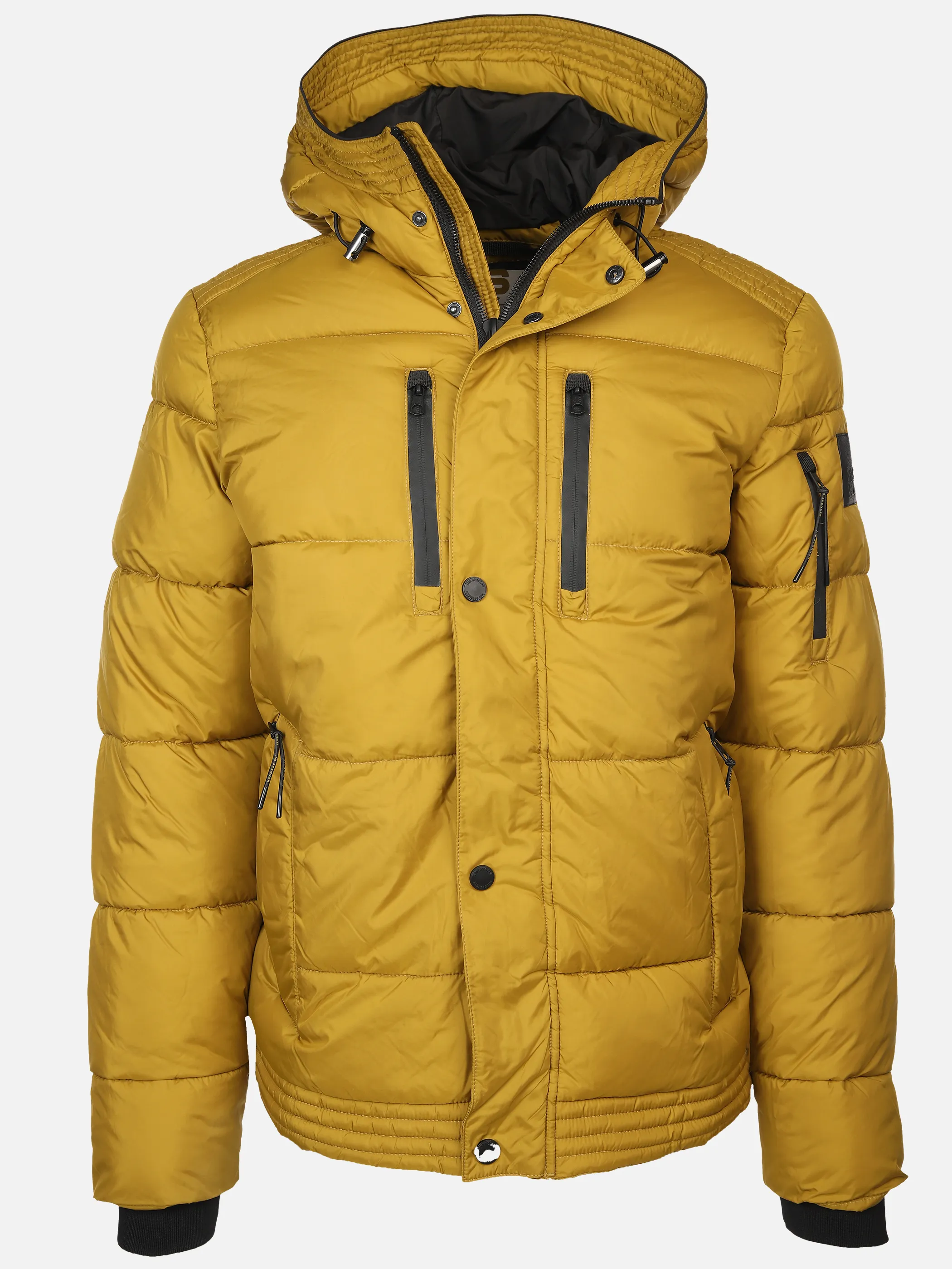 Herren Steppjacke mit Kapuze