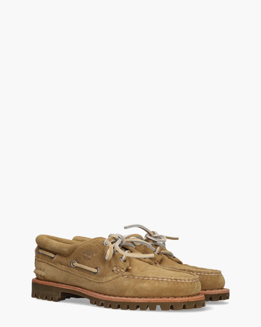 Timberland Authentic Boat Shoe Beige Dames Veterschoenen