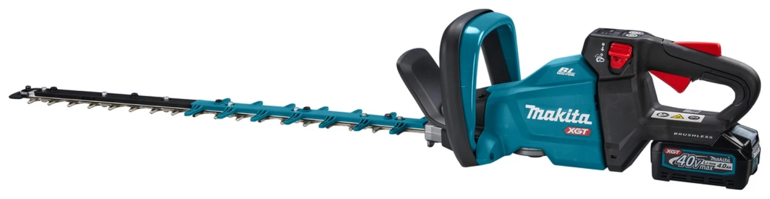 Makita UH004GD201 XGT 40V Max Li-ion Accu Heggenschaar set (2x 2,5Ah) - 600 mm - Trimuitvoering