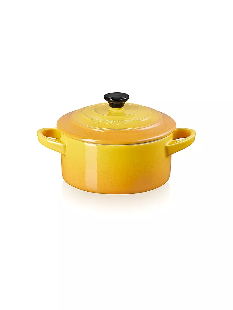 LE CREUSET Mini-Cocotte POTERIE 10cm/0,2L Nectae gelb