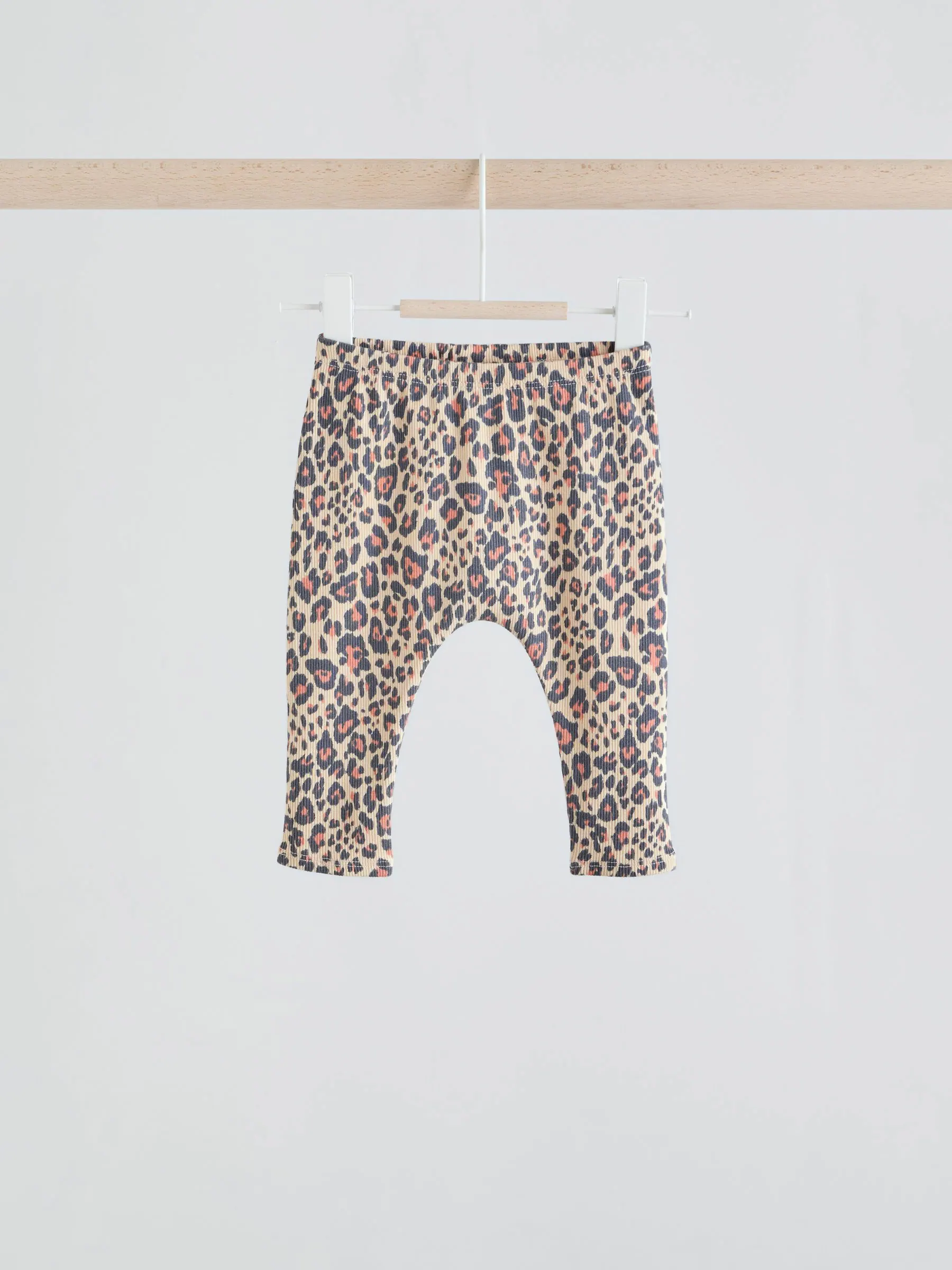 Neutraal met dieren - Baby Spijkerjack, Top en Leggings Set 3 Pieces (0mnd-2jr)