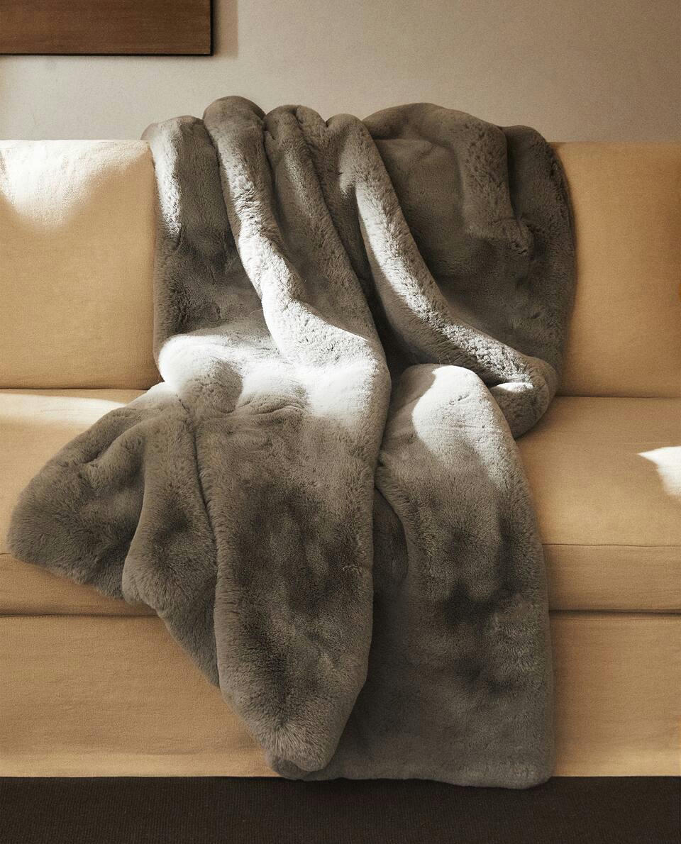 Manta felpuda tamanho XL
