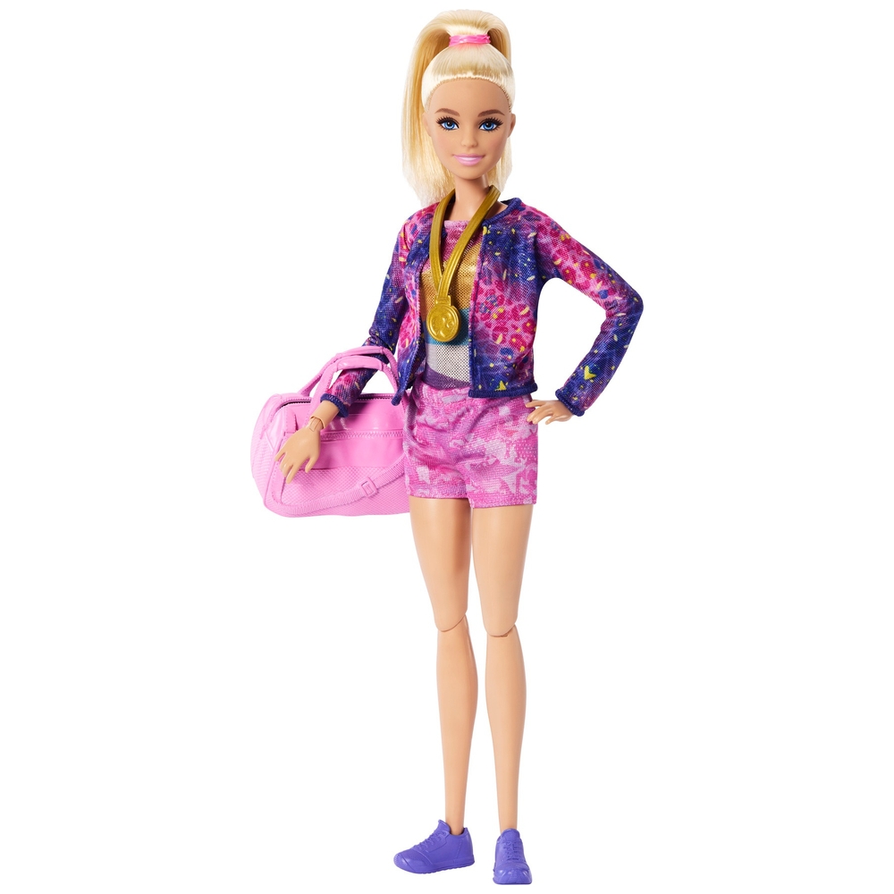 Barbie-Gymnastikpuppe und Spielset