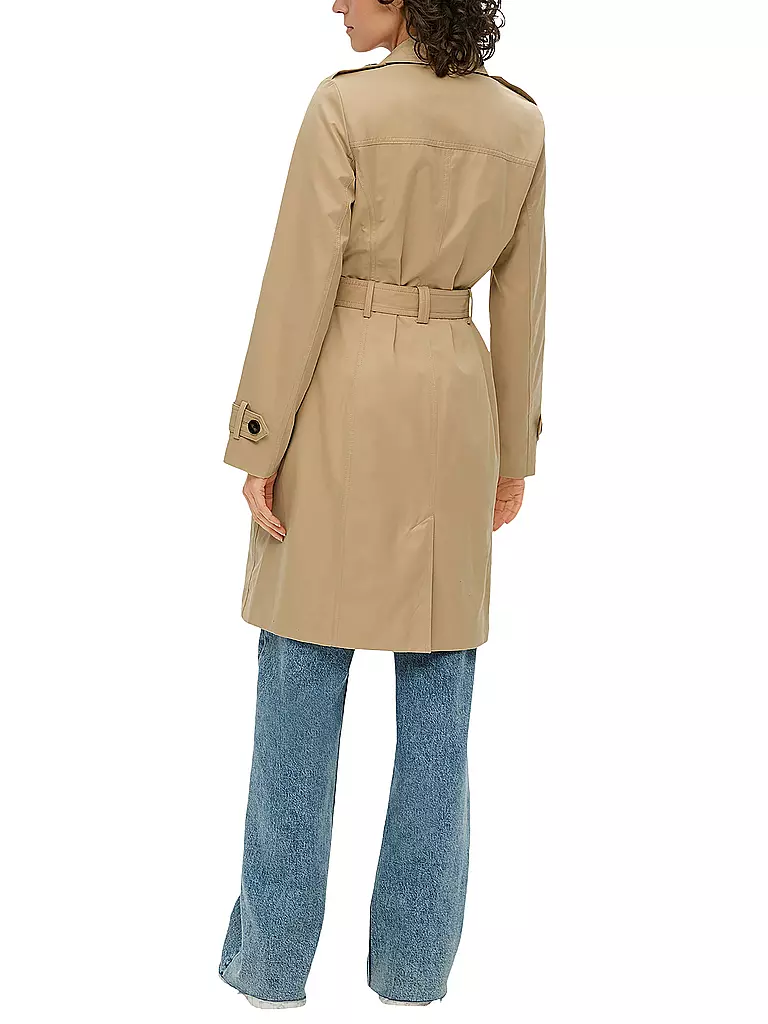 S.OLIVER Trenchcoat braun