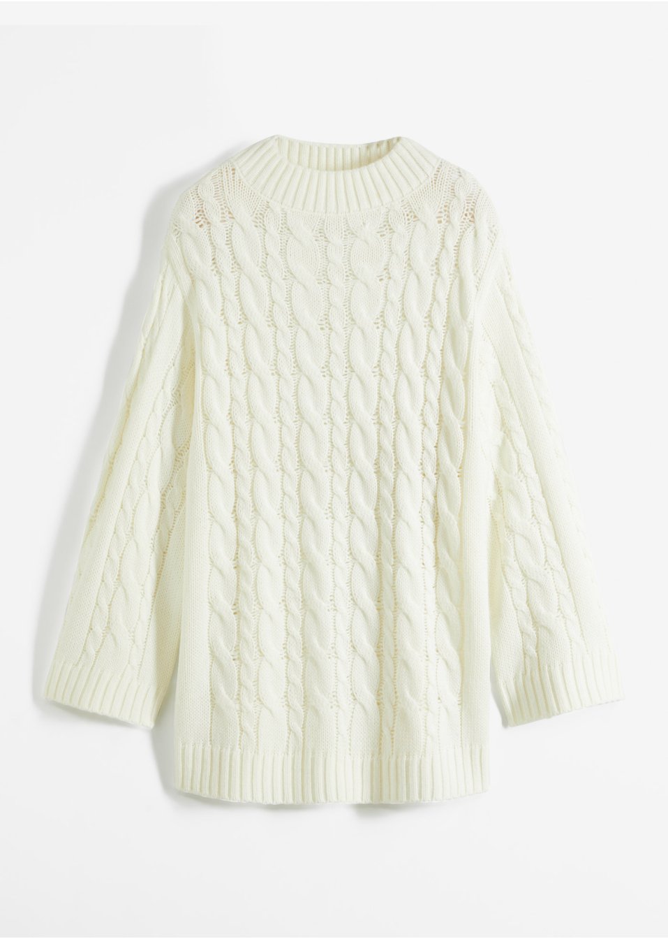Pull oversized avec torsades