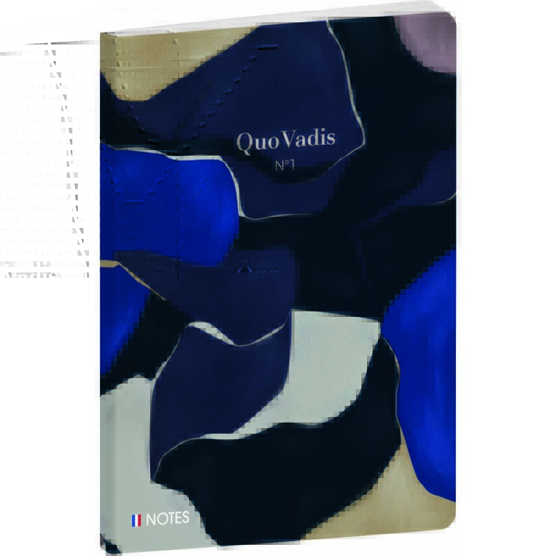 Quo Vadis - Carnet de notes - Iconique - Multicolore - Pages Lignées - 15x21 cm