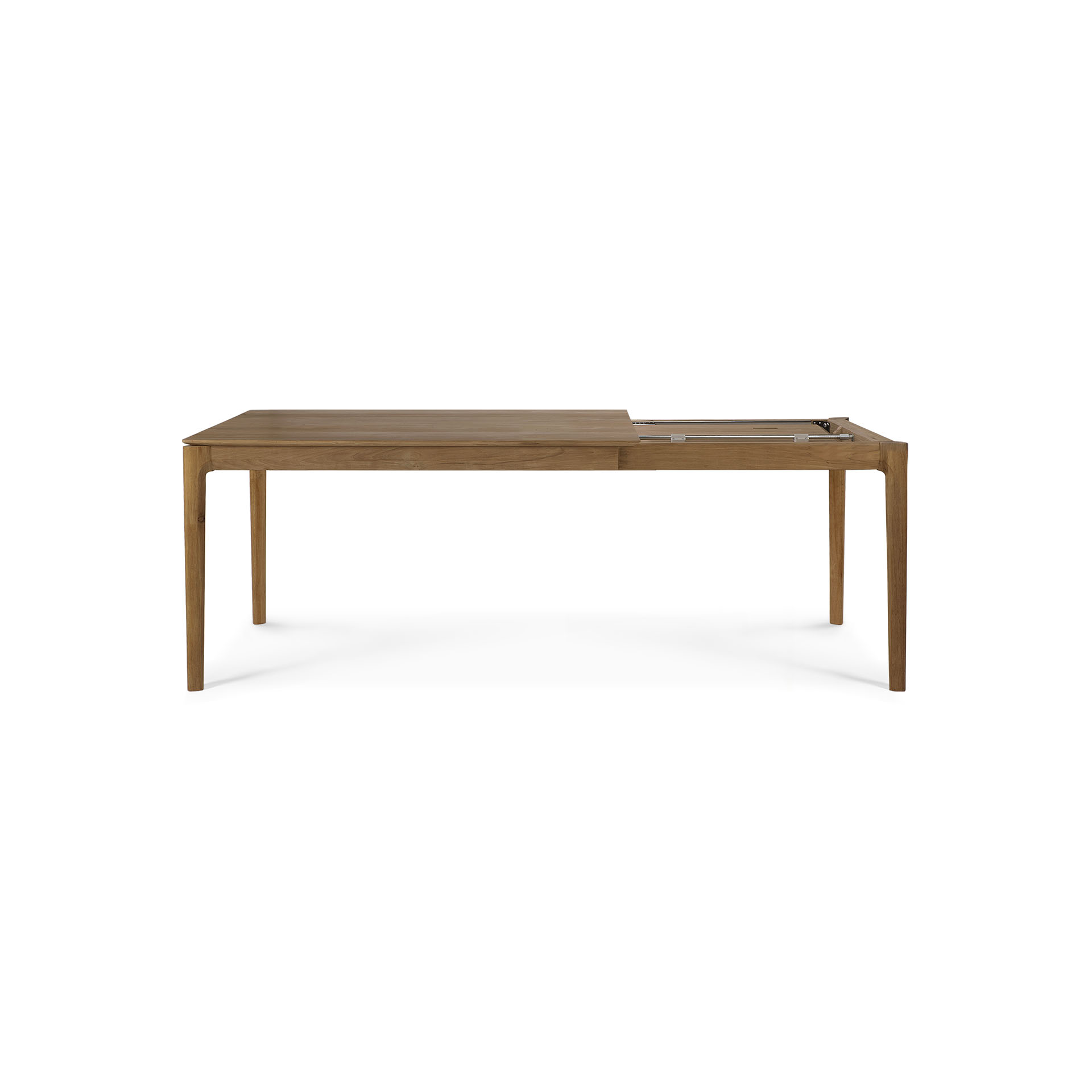 Tafel Bok teak - onbehandeld  - uitschuifbaar - 140/220