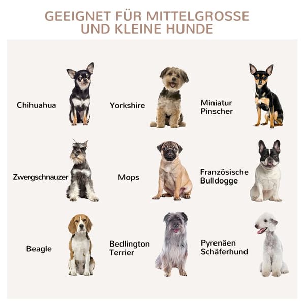Hundebur, Hundehus, Kjæledyrbur For Mellomstore Hunder, Hundebur Med Dører, Hundehus, Transportbur, Hvit, 80 X 50 X 56,5 Cm