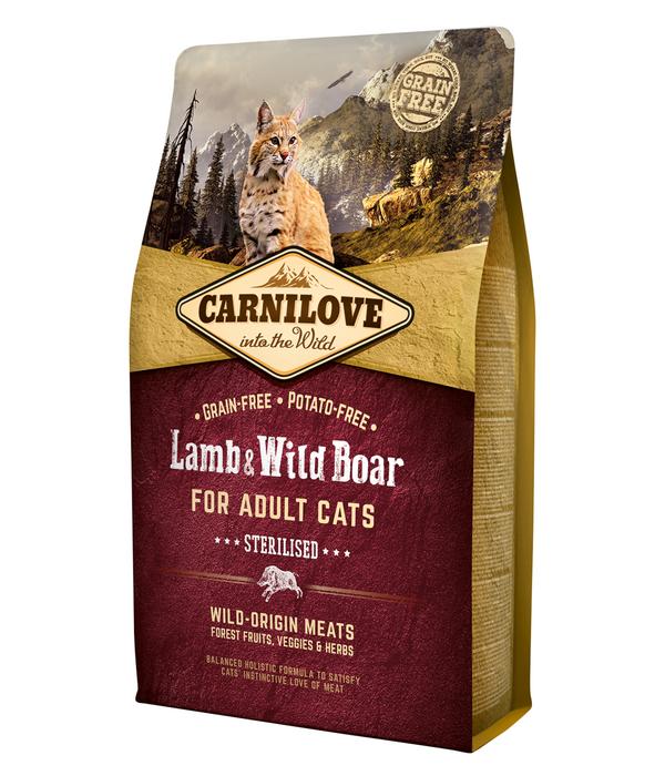 Carnilove Trockenfutter für Katzen Sterilised