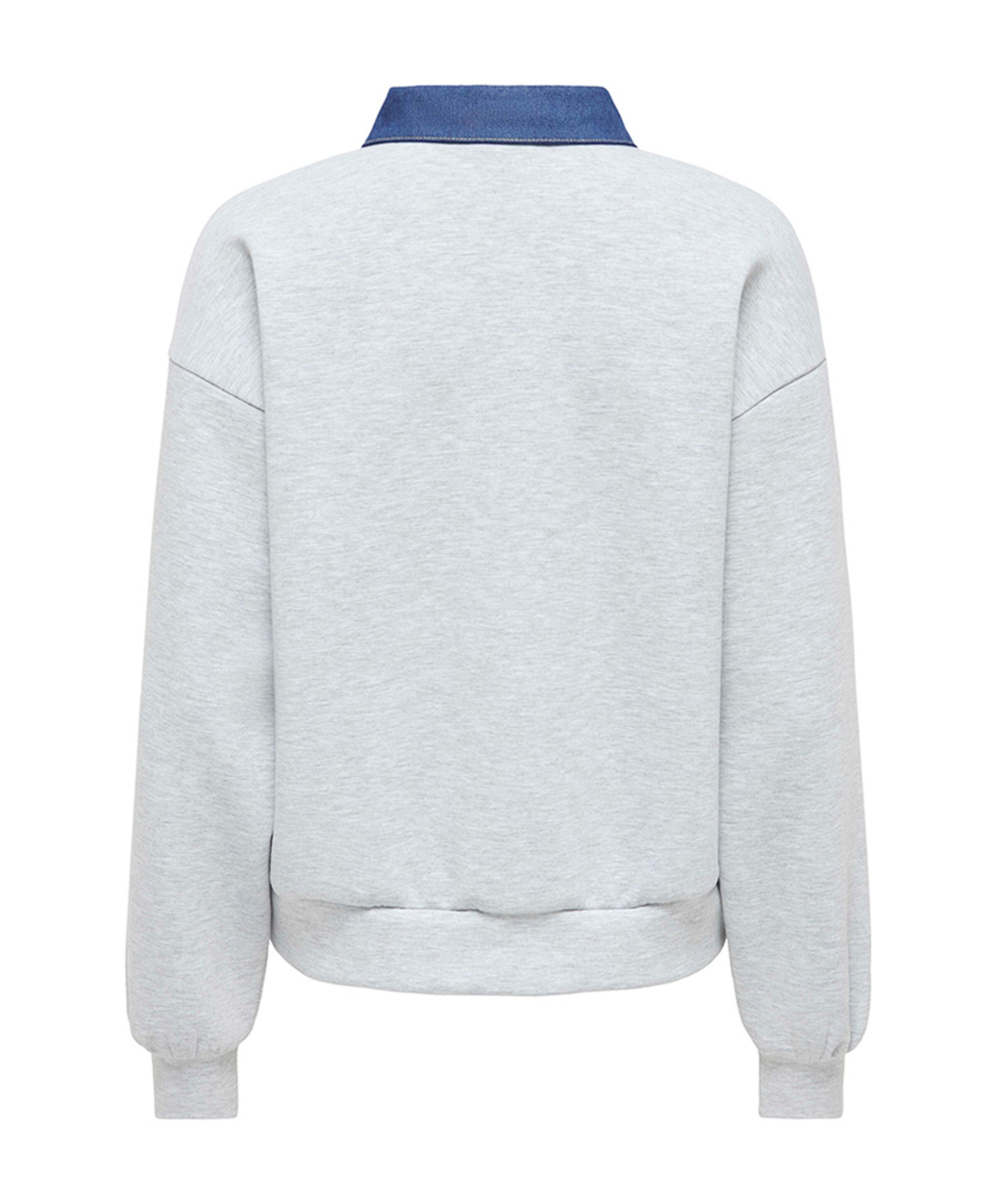 Only Dames sweater grijs