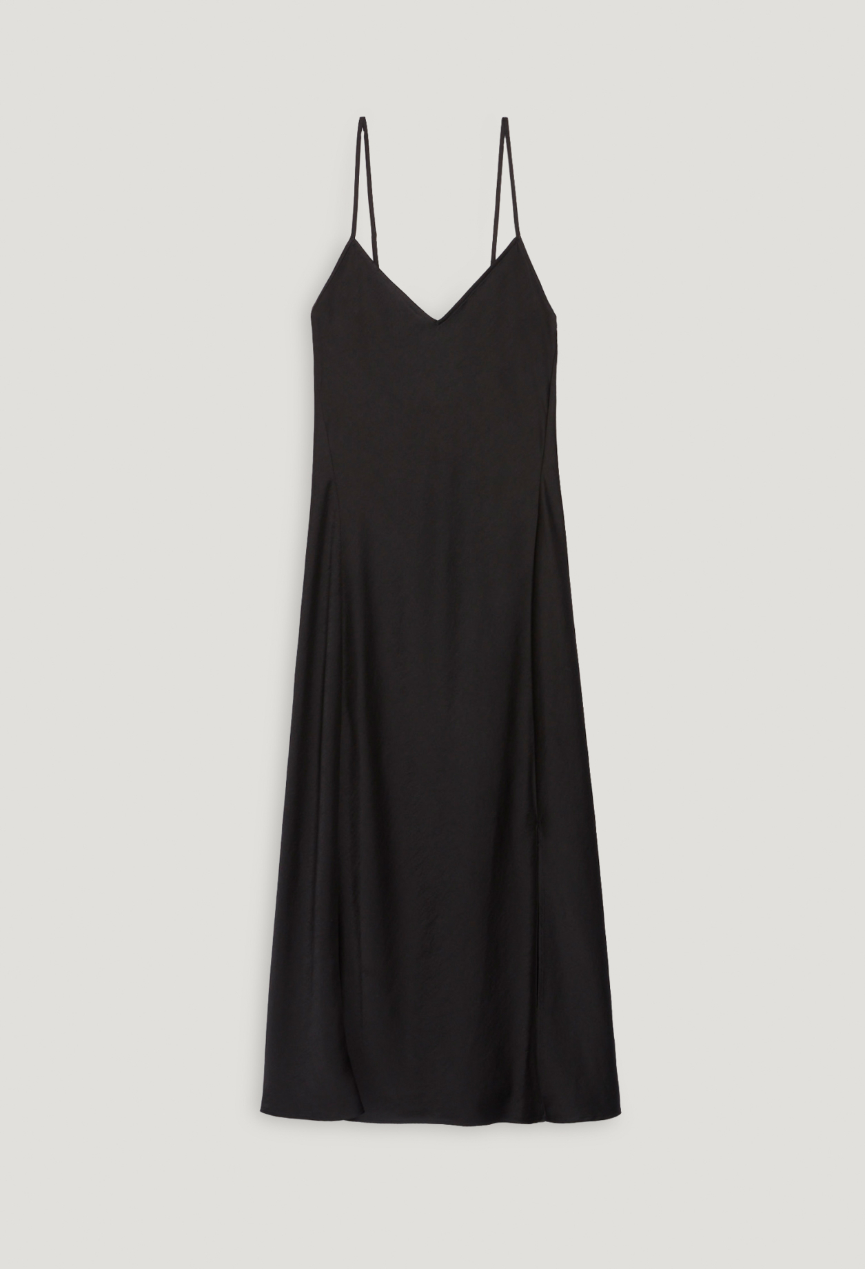Robe nuisette midi noire