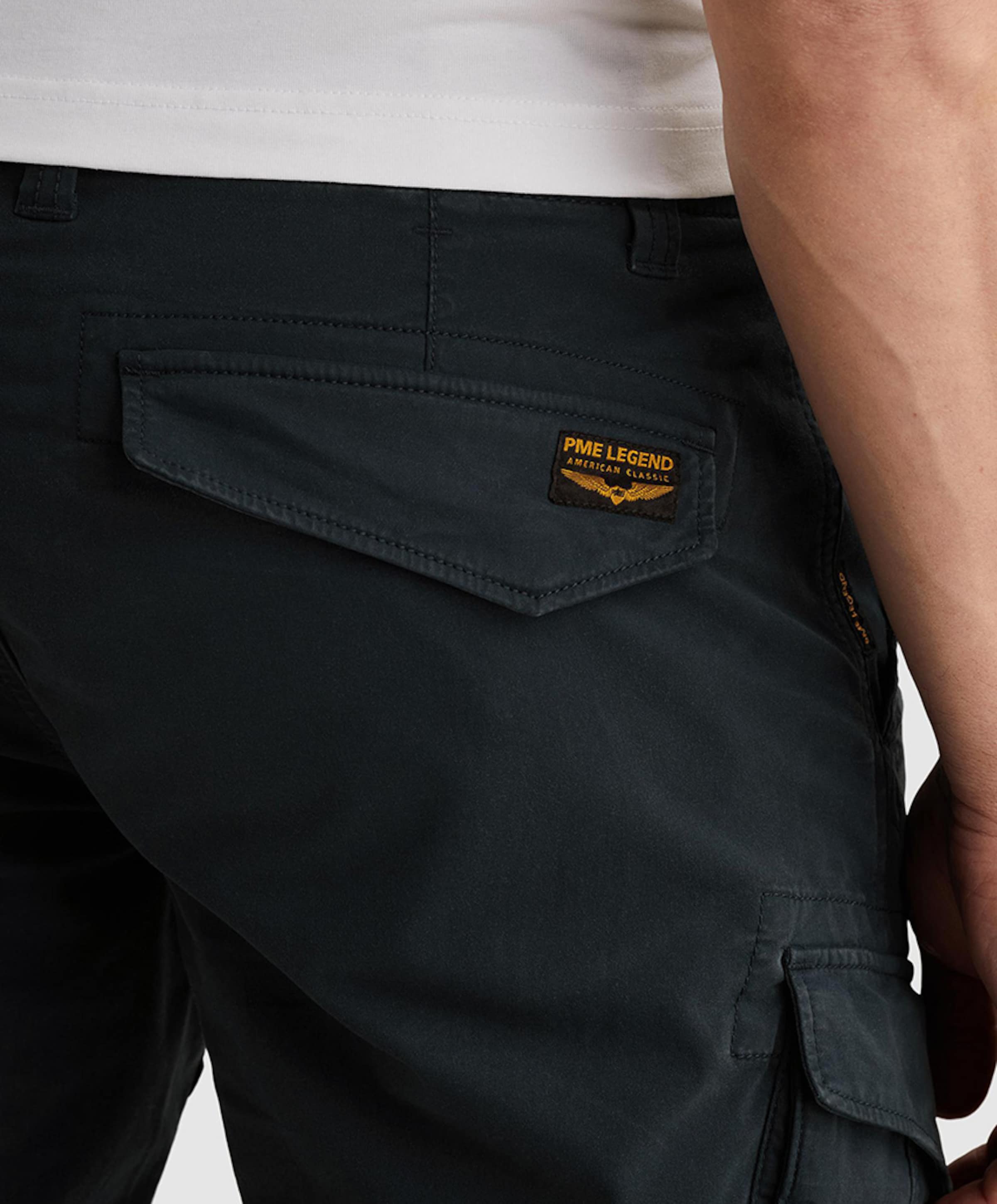PME Legend NORDROP CARGO SHORTS STRETCH TWILL heren korte broek blauw