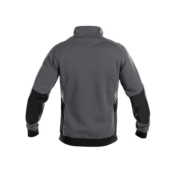 DASSY ® VELOX sweatshirt, ANTRASITE GRÅ/SORT