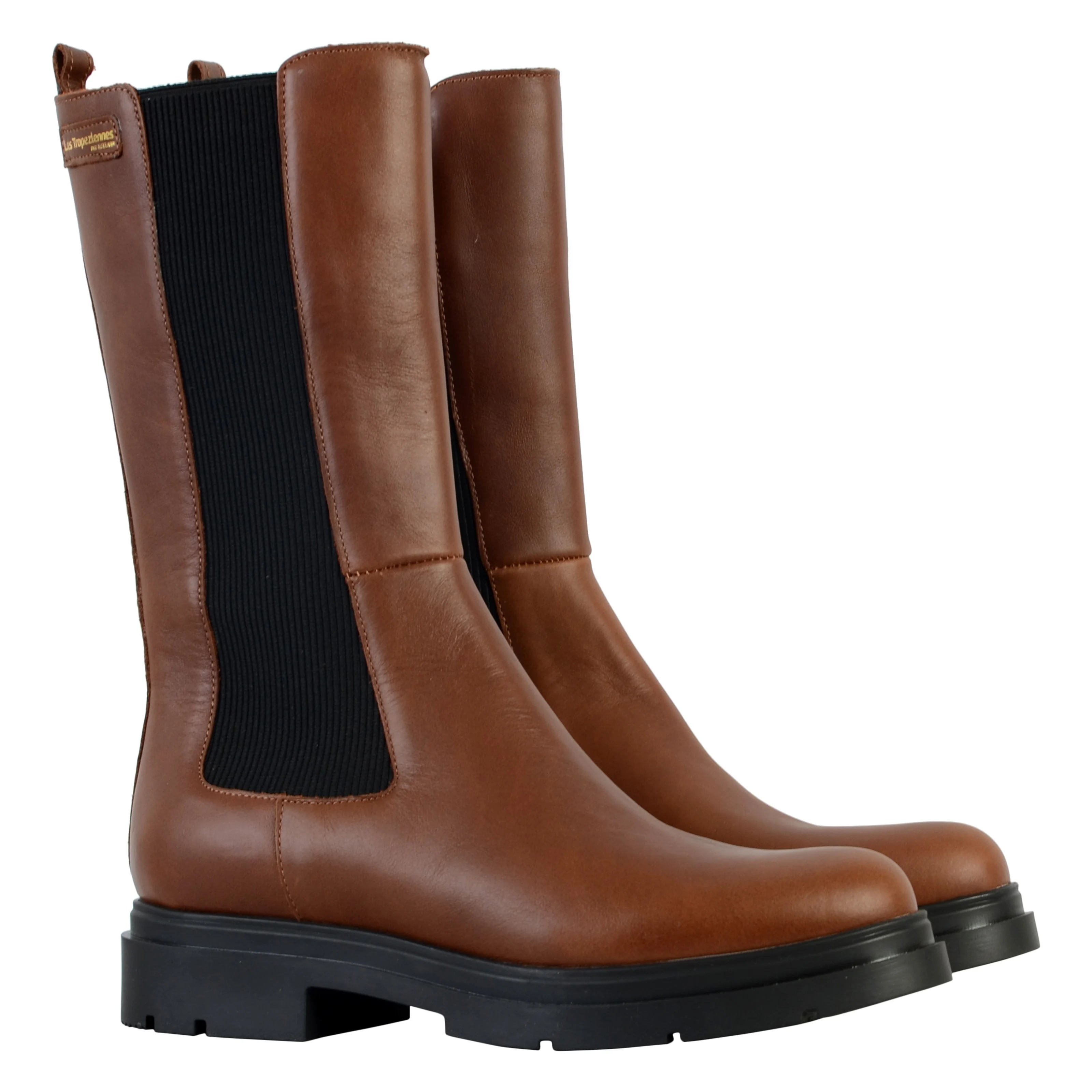 Bottine cuirsaddie | Marron
