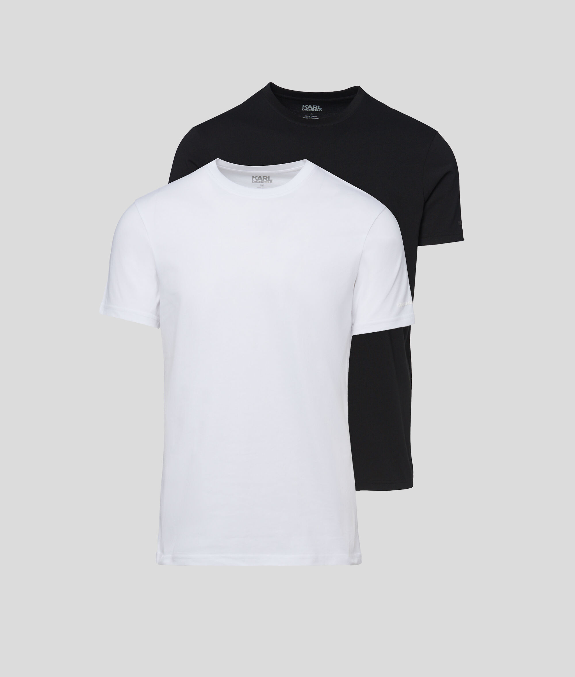 T-SHIRT À COL ROND – LOT DE 2