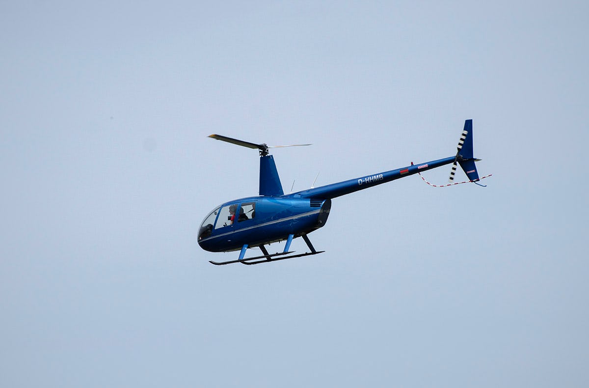 Hubschrauber selber fliegen Jesenwang (30 Min.)