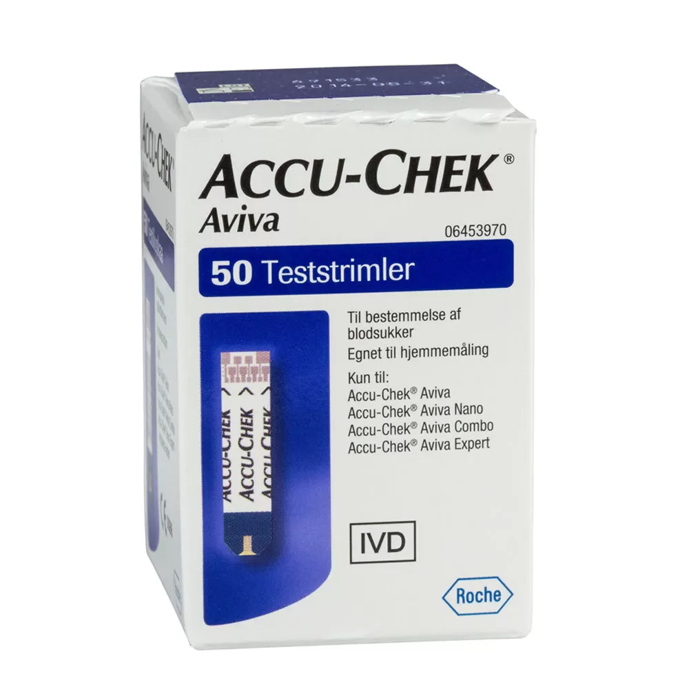 Accu-Chek Aviva Teststrimler - 50 stk