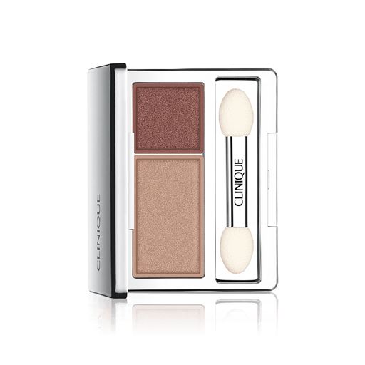 Clinique All About Shadow Duo Øjenskygge, Ivory Bisque/Bronze Satin