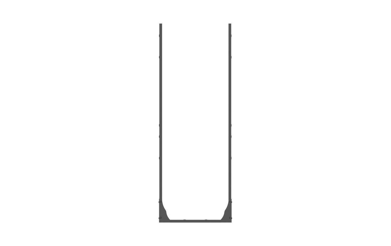 Standfuss Floormount Pro OM46N-D Schwarz<br>Befestigungselement ( Montagesockel ) - Stahl – schwarz
