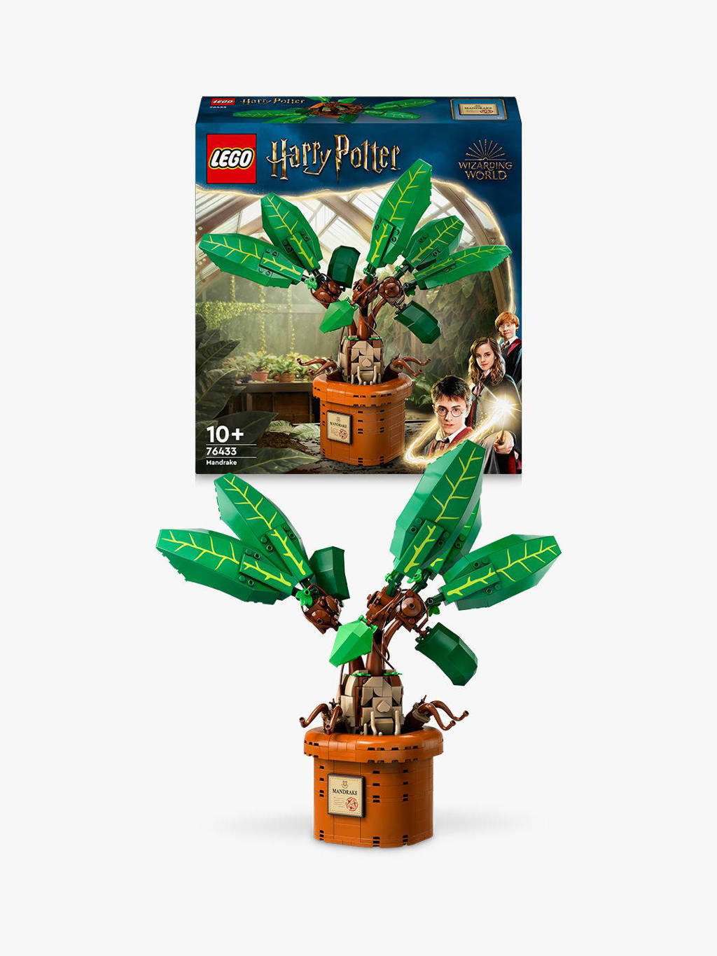 Leuk concept, gedoe om te bouwenMandragora Speelgoed Plant set 76433