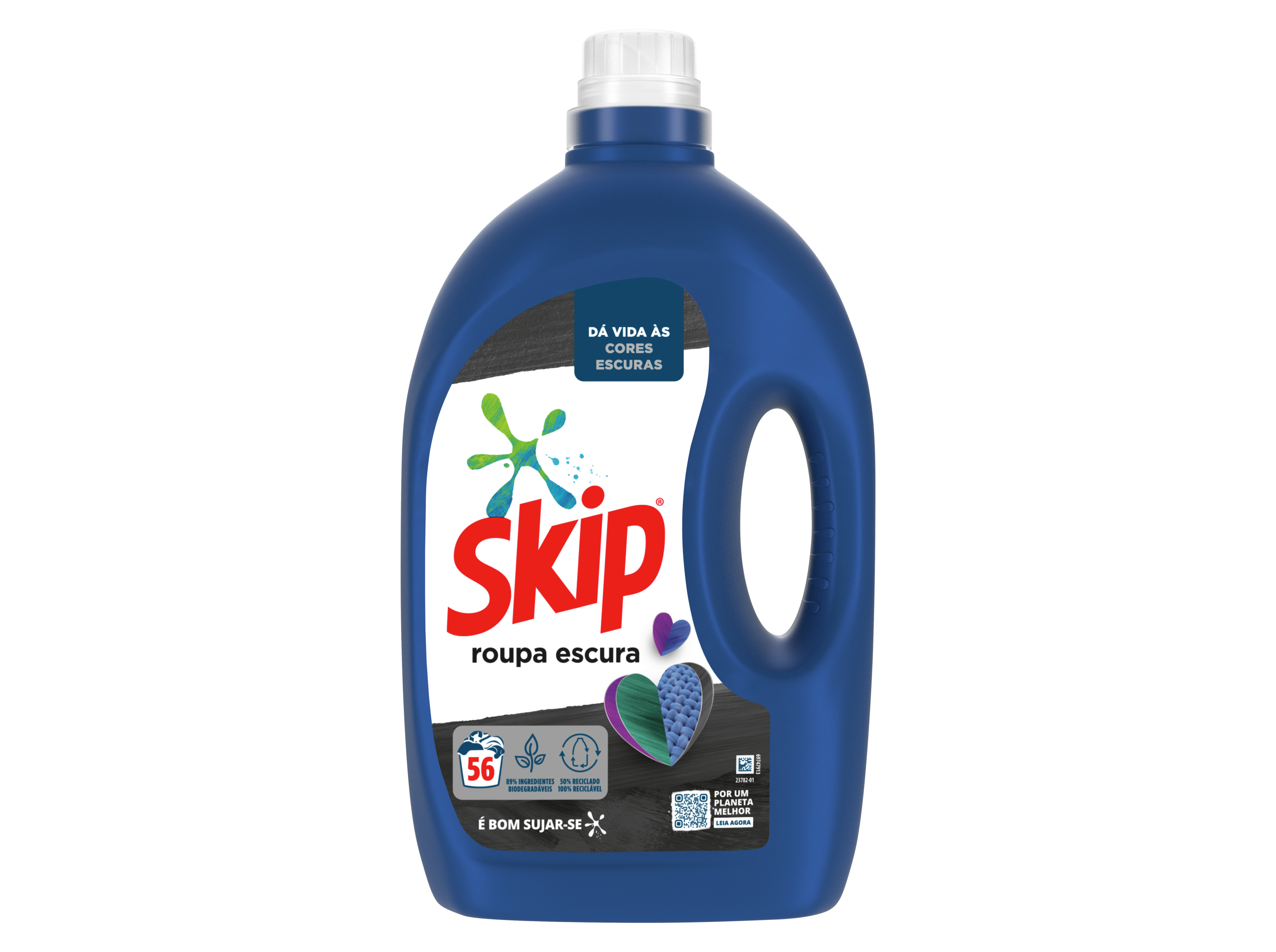 DETERGENTE ROUPA MÁQUINA LÍQUIDO SKIP ROUPA ESCURA 56D