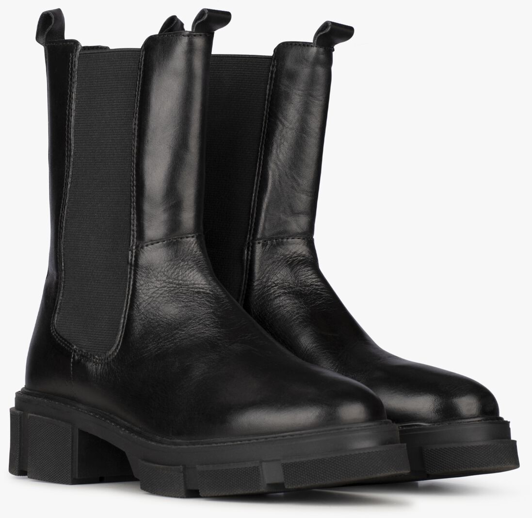PS POELMAN zwarte ps poelman chelsea boots belice