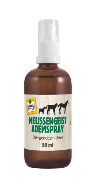 VITALstyle Melissengeist Ademspray - Energie stimulans - 50 Milliliter