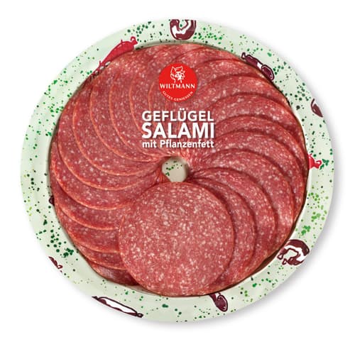 Wiltmann Geflügel Salami mit Pflanzenfett