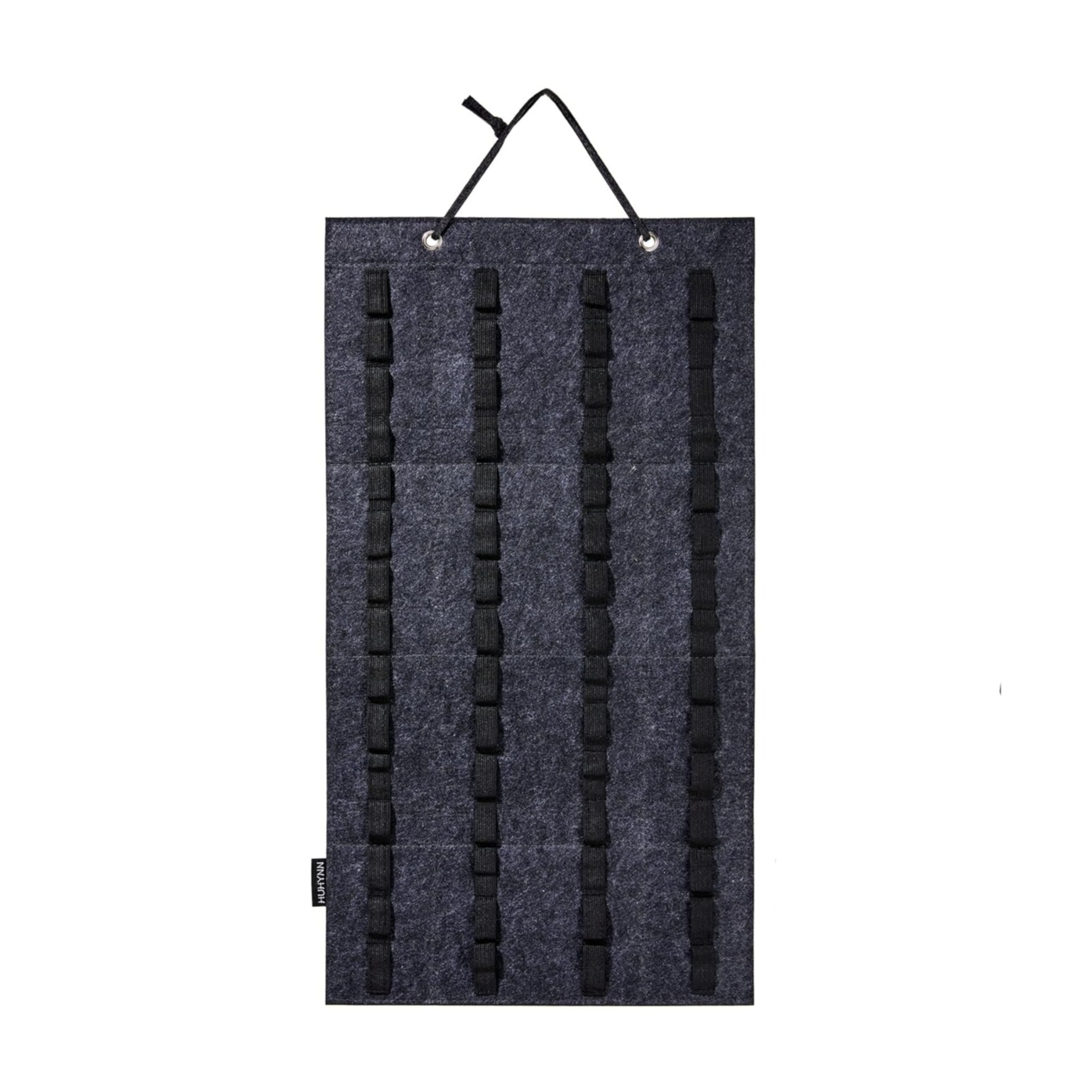 (65x36cm) 60-fach Filz Spielzeug Auto Organizer Modellauto Wand Halterung Sammelauto Aufbewahrung - Schwarz