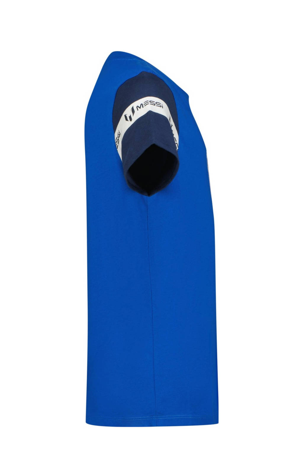 Messi T-shirt Sky met printopdruk hardblauw
