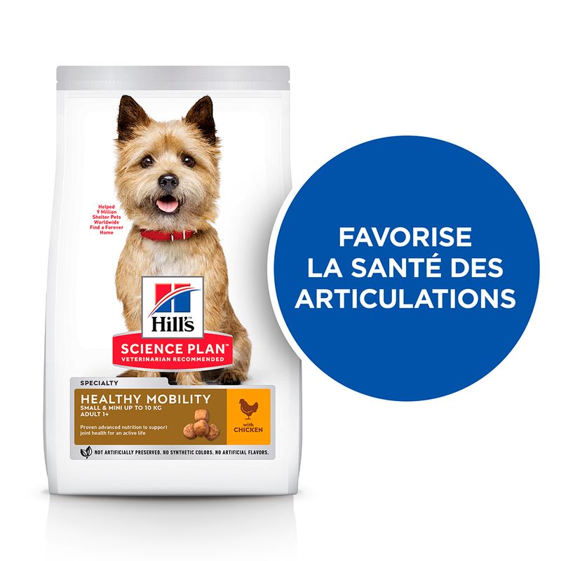 Hill's Science Plan Adult 1+ Healthy Mobility Small & Mini poulet