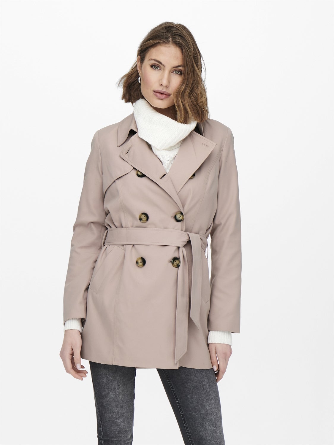 ONLVALERIE Trenchcoat Adobe Rose