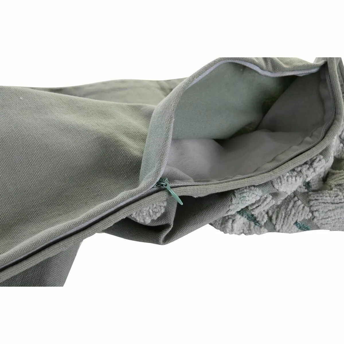 DKD Home Decor Housse de coussin Menthe 60 cm