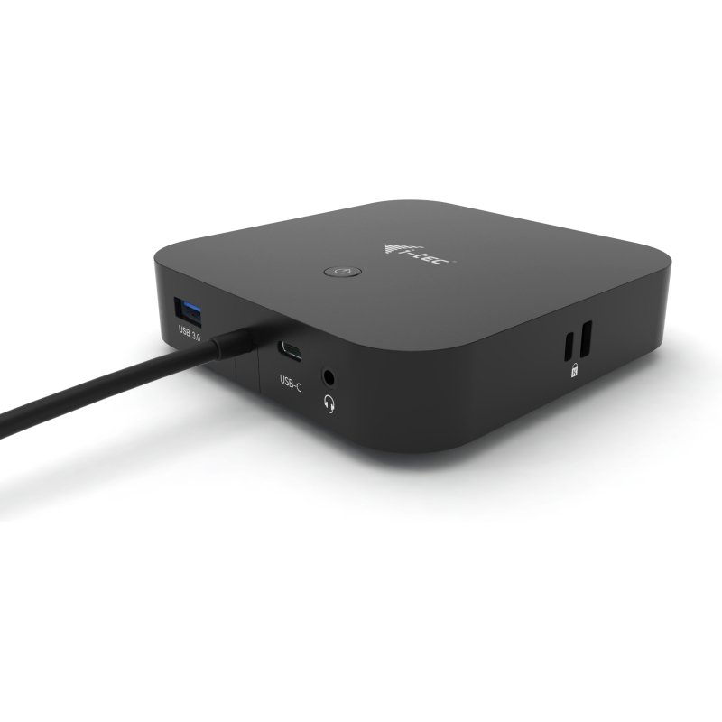 i-tec USB-C Dual Display Docking Station with Power Delivery 100 W + Universal Charger 100 W