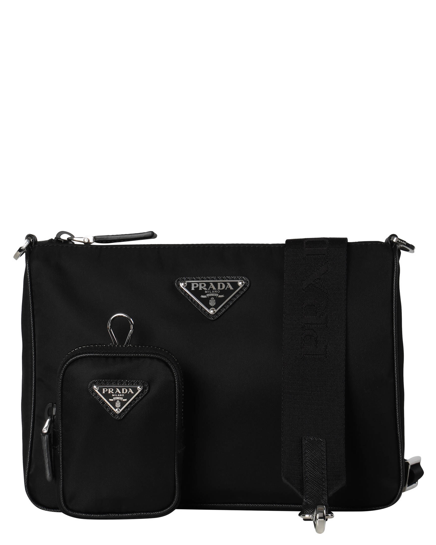 Prada| Herren Schultertasche aus Re-Nylon